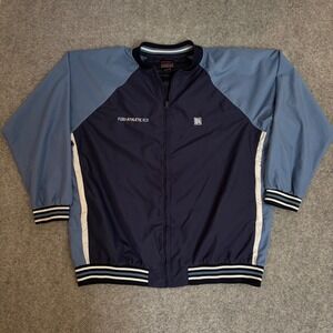 Vintage Y2K Fubu Athletic XCII Full Zip Track Jacket Adult Large Sports 2000s